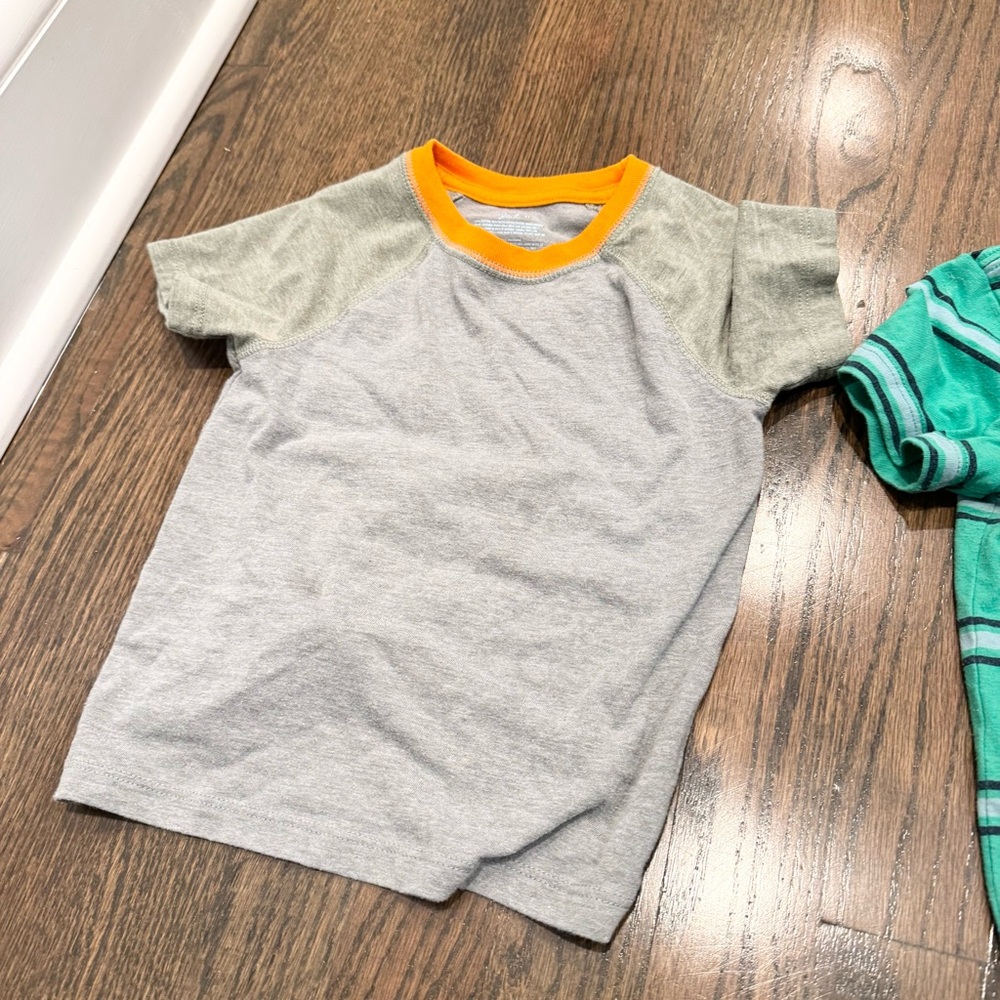 Tea Collection Cat & Jack Toddler Boy 2T Shirt Bundle Lot Spring Cotton TRex‎ - Picture 4 of 8